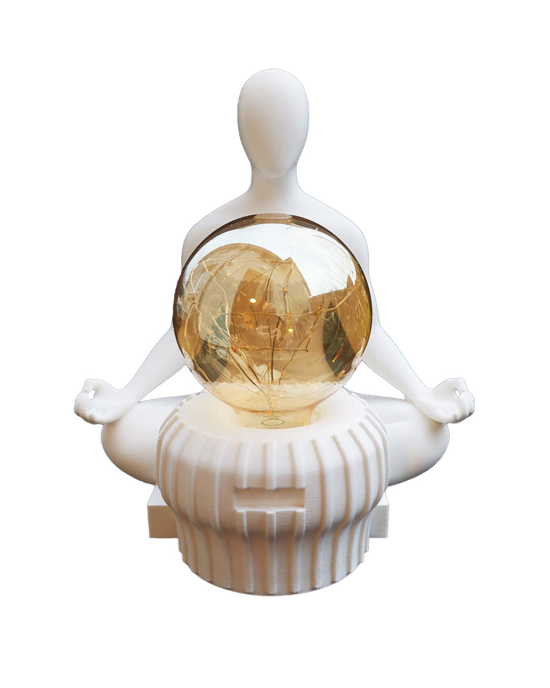 Zen Meditating Figure Ambient Lamp