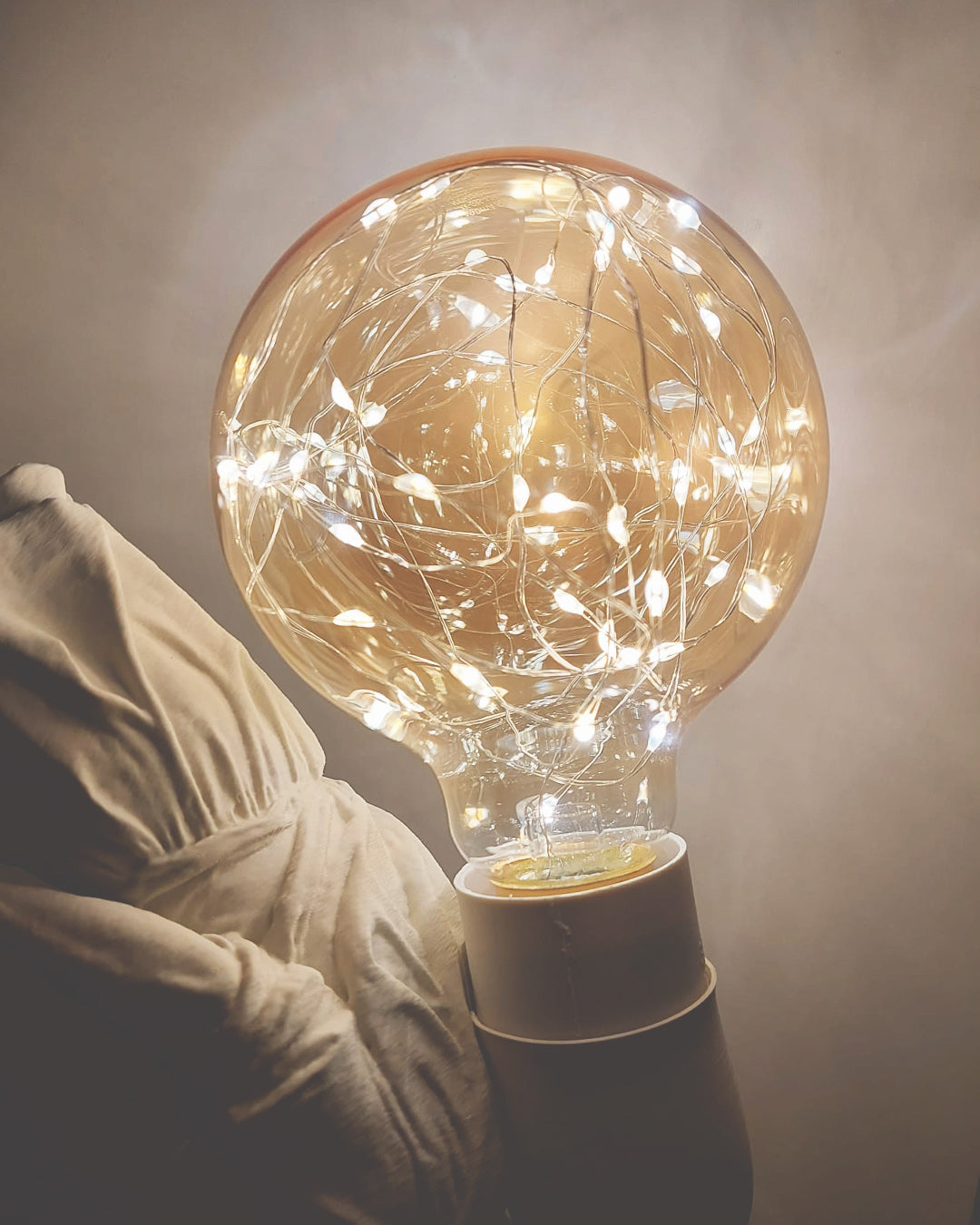 Home décor lamp "Messenger of Light"