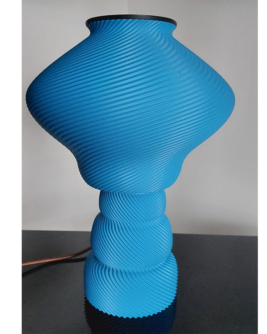 Home décor lamp " Blue Sky"