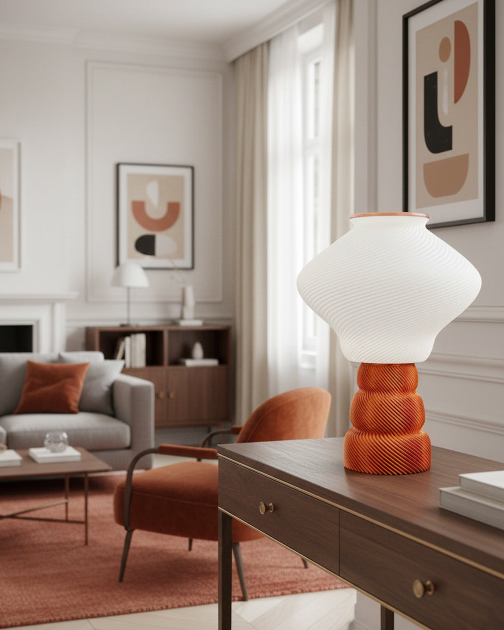 Home décor lamp "Cooper Secret"