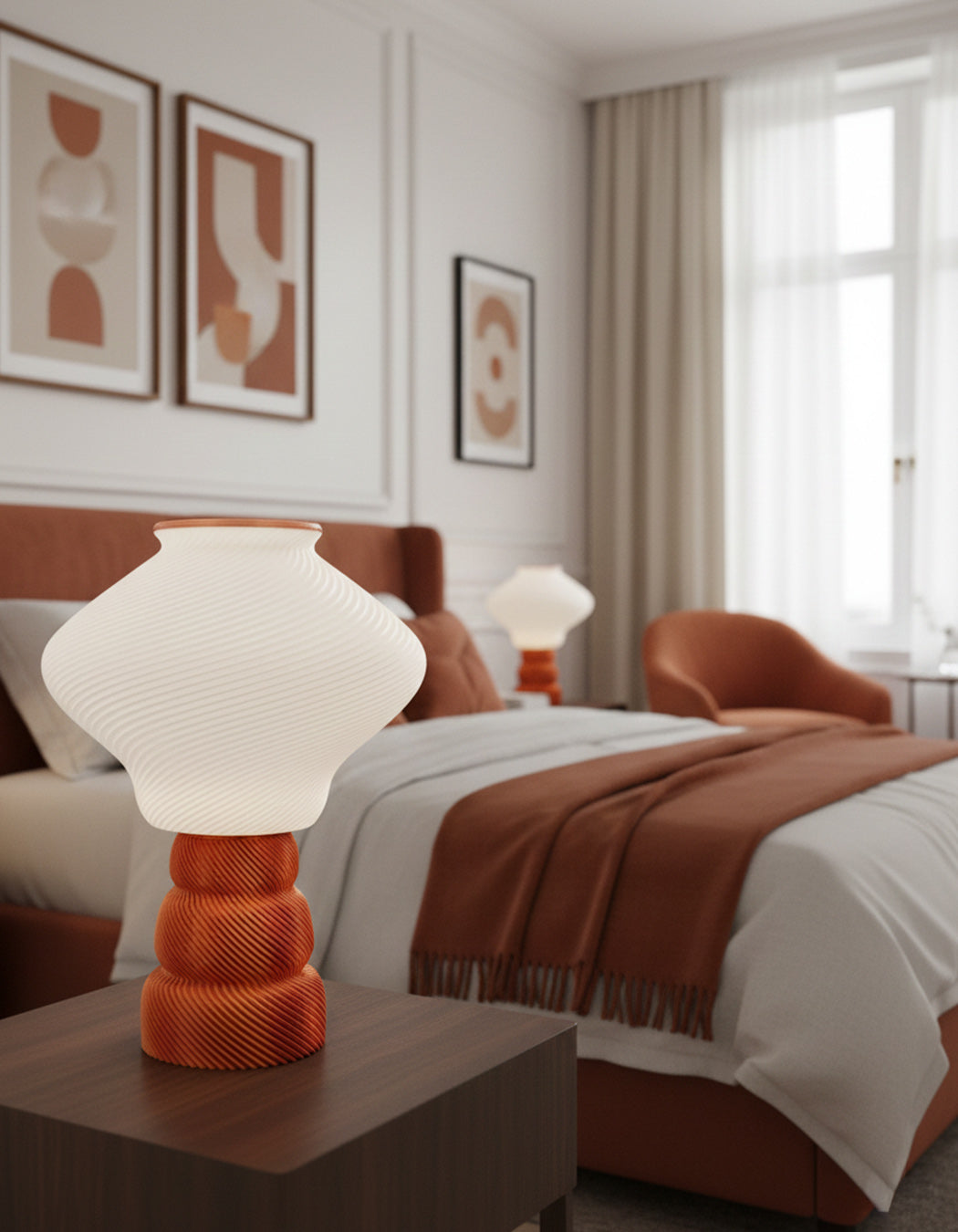 Home décor lamp "Cooper Secret"