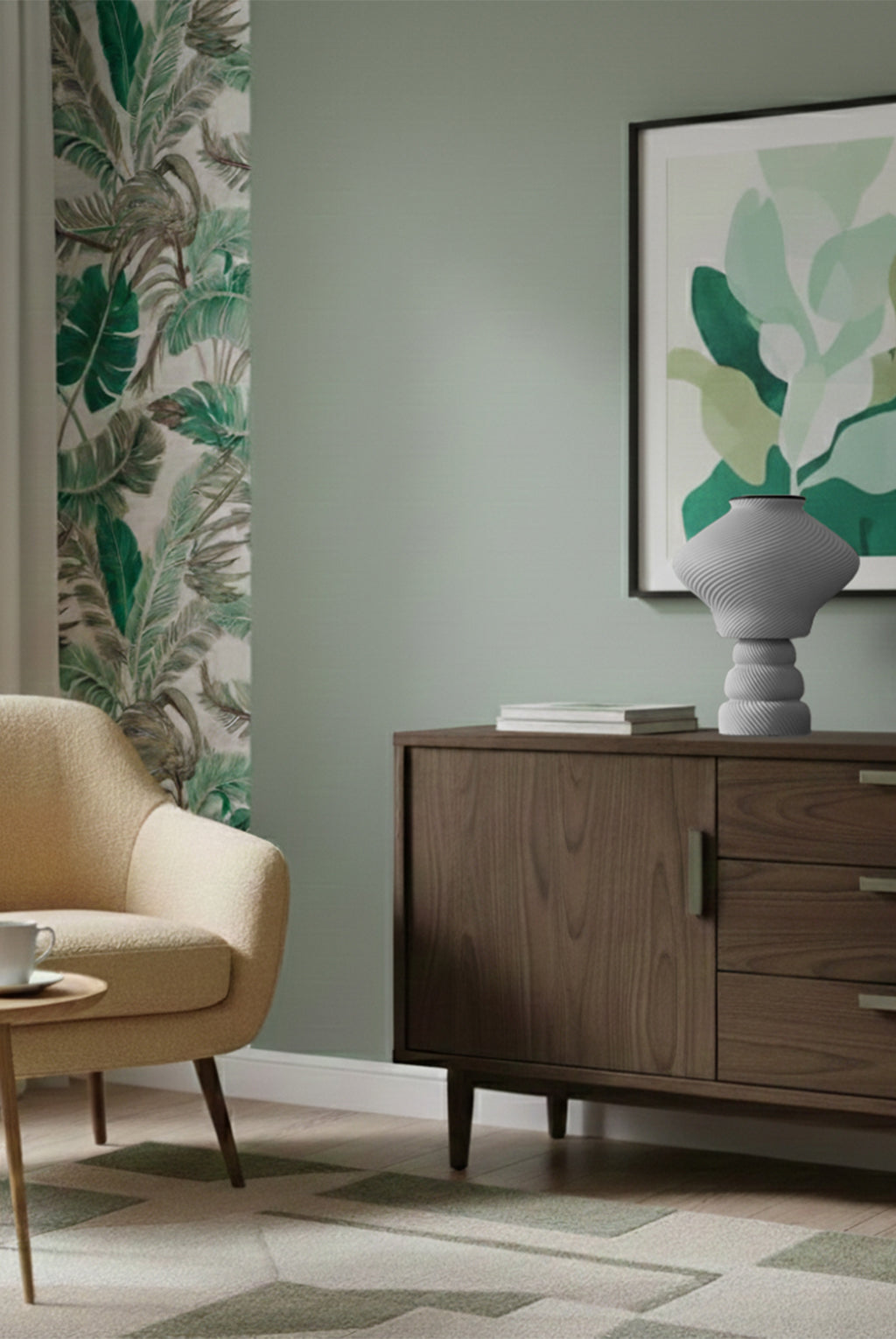 Home décor lamp "Ivory"