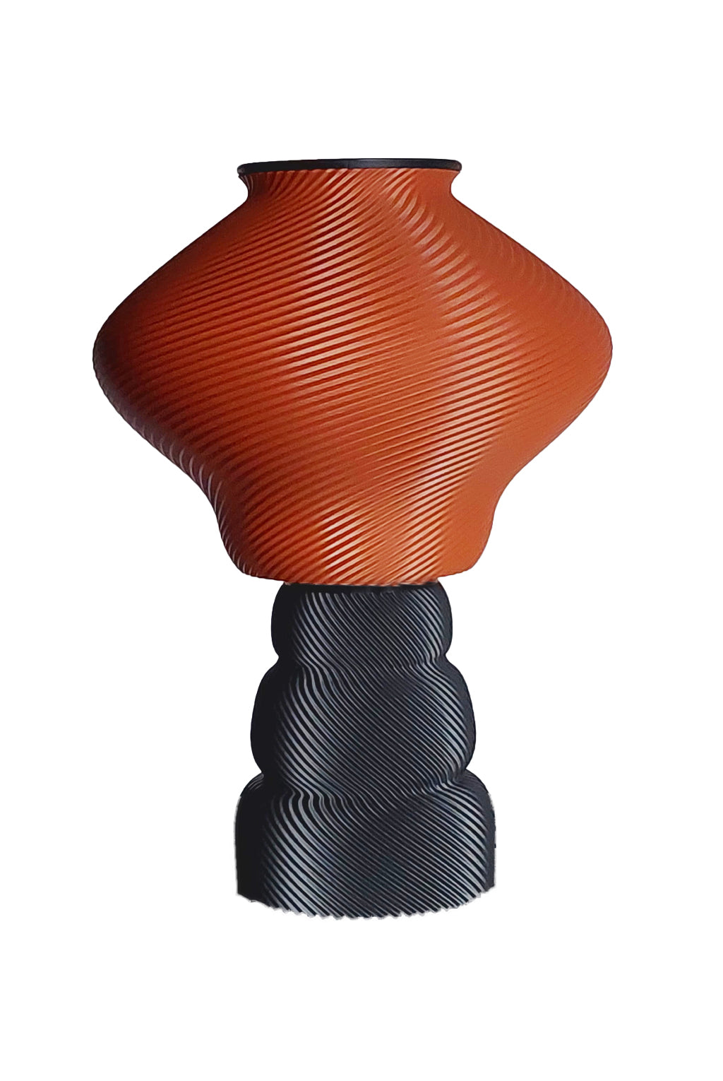 Home décor lamp "Brown Cookie"