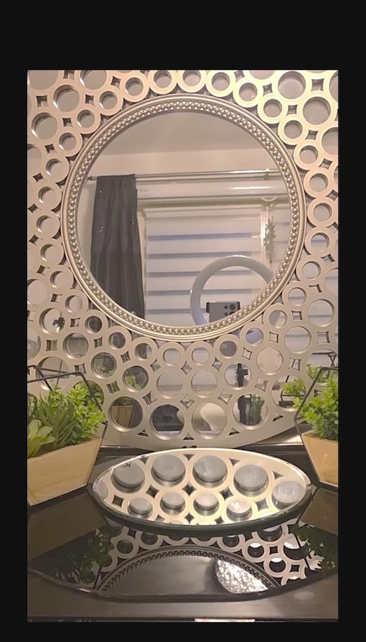 Home décor lamp "Rich Gold"