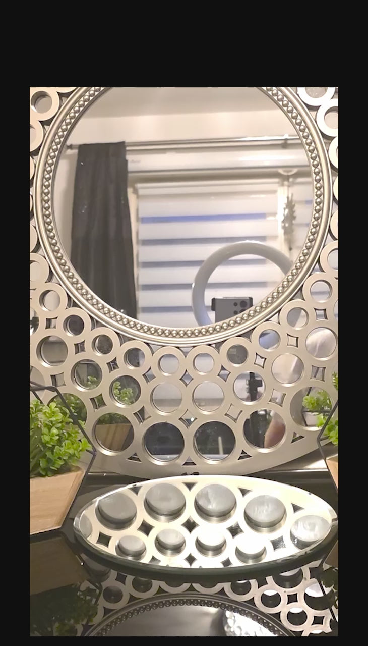 Home décor lamp "Black end White".